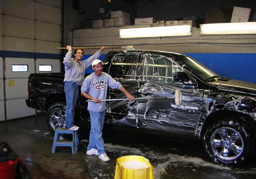 All our car washes are done by hand - just one of the great personal services we offer.