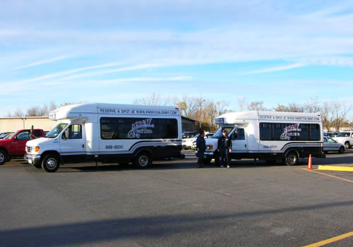 Our shuttles are ready when you are, where our drivers promise to get you to the airport on time.